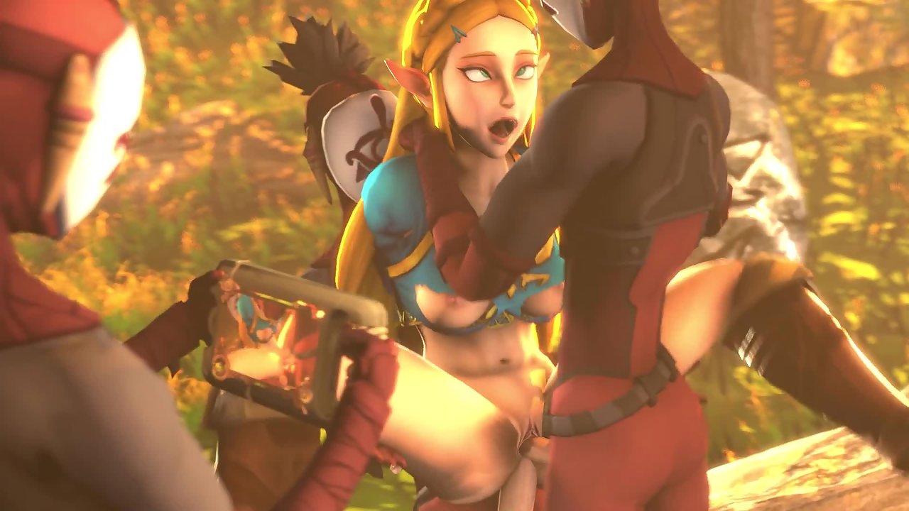 Legend of Zelda – Zelda Double Fucked by Yiga Clan