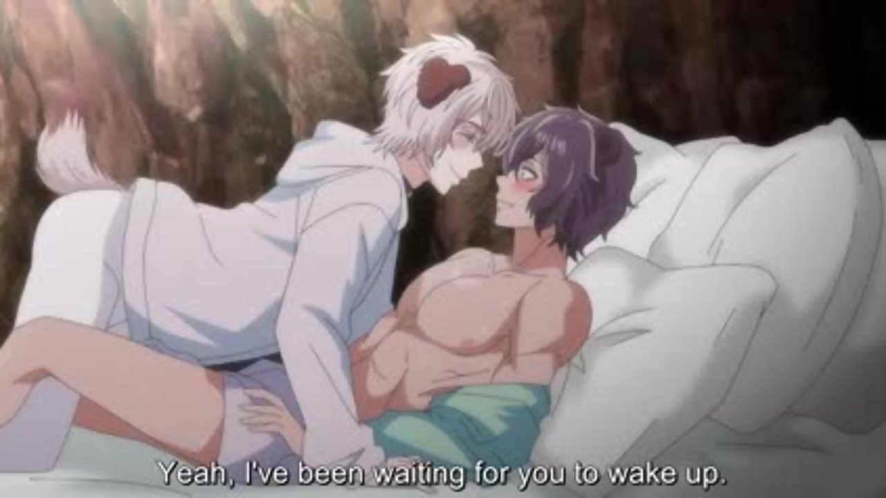 Kuma in the Forest Hibernating 1 – Gay hentai furry bear Nowa in romantic yaoi with wolfhound Airi