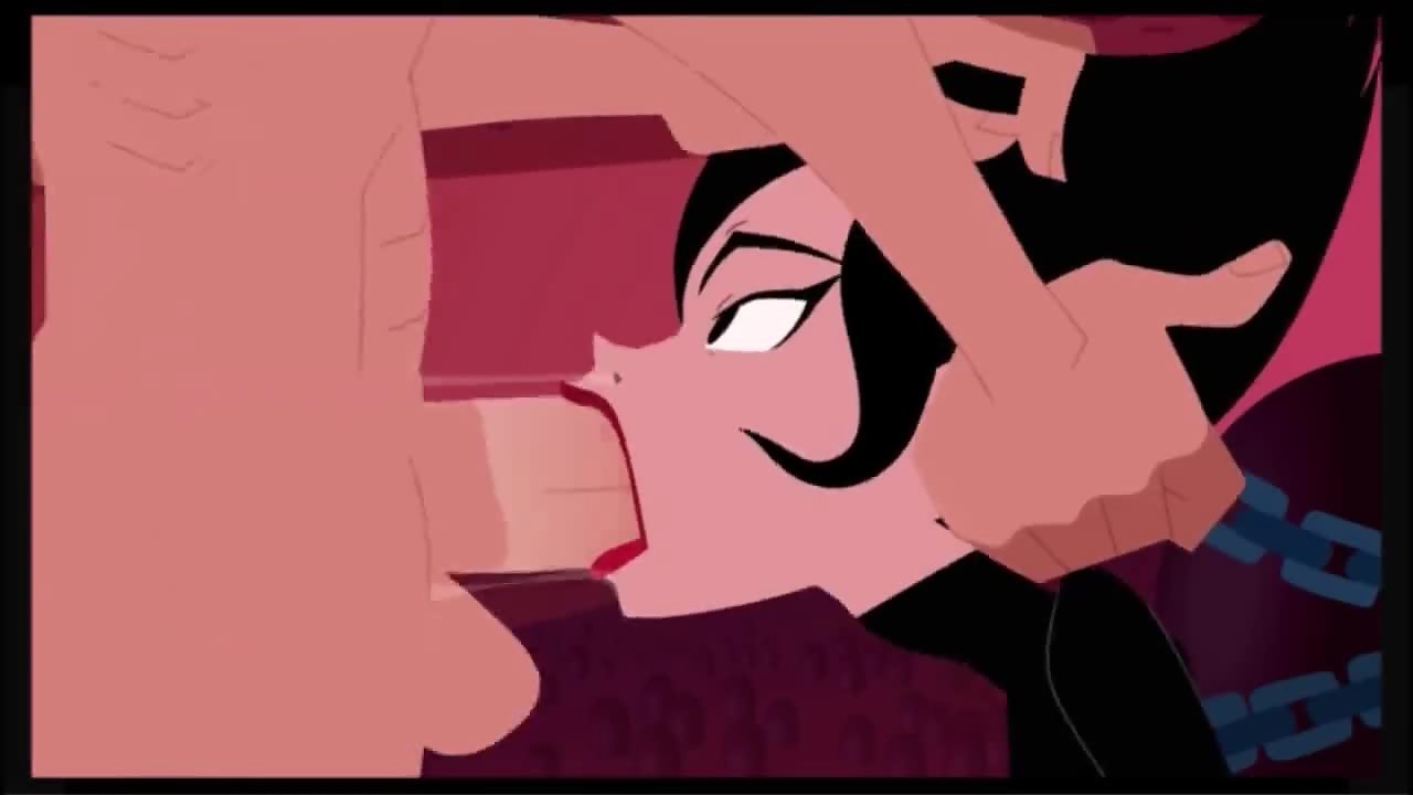 Samurai Jack gives Ashi a rough and deep face fucking