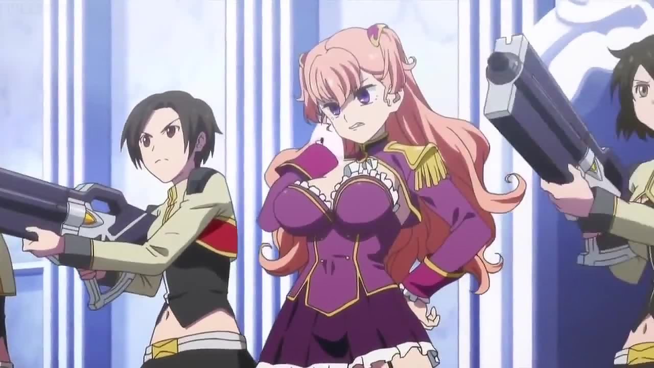 Busty anime teen is giant sized with worldest biggest boobs