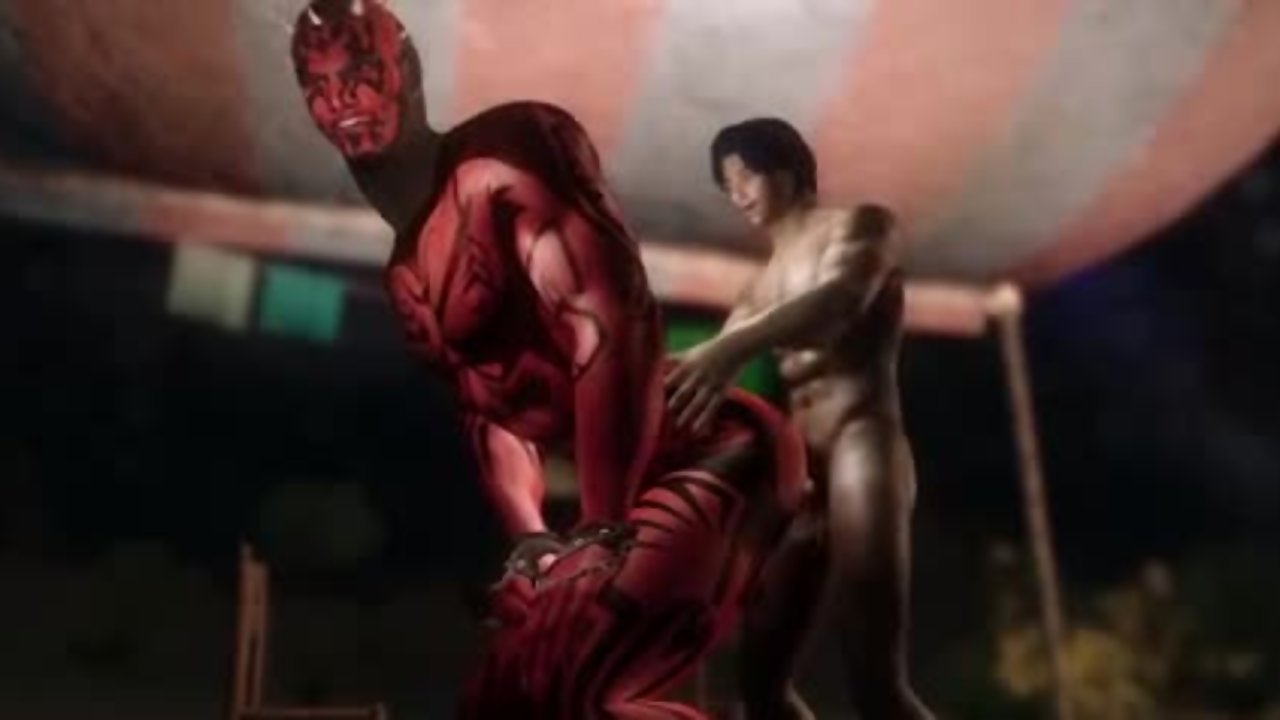 Darth Maul gets fucked deep in his asshole by gay jedi