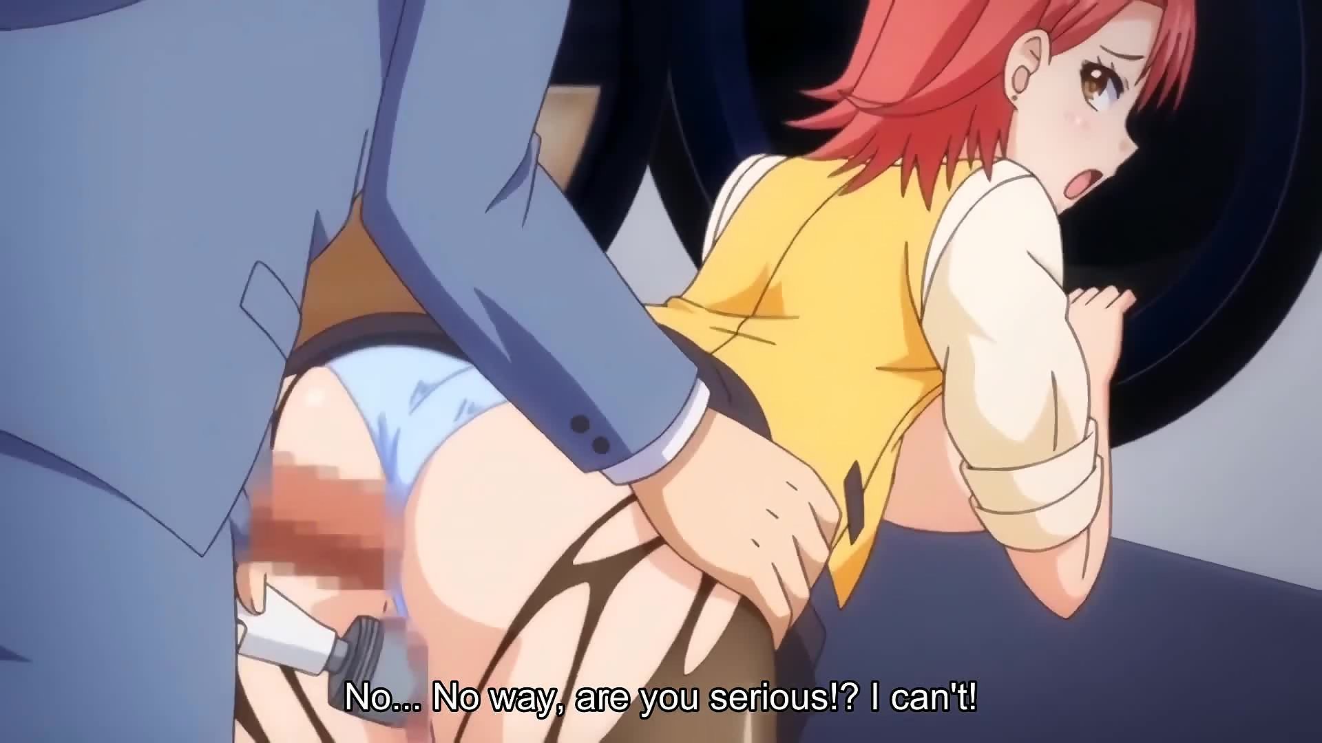 Punishment 2 ep2 - Busty hentai lesbian gets her virgin asshole fucked