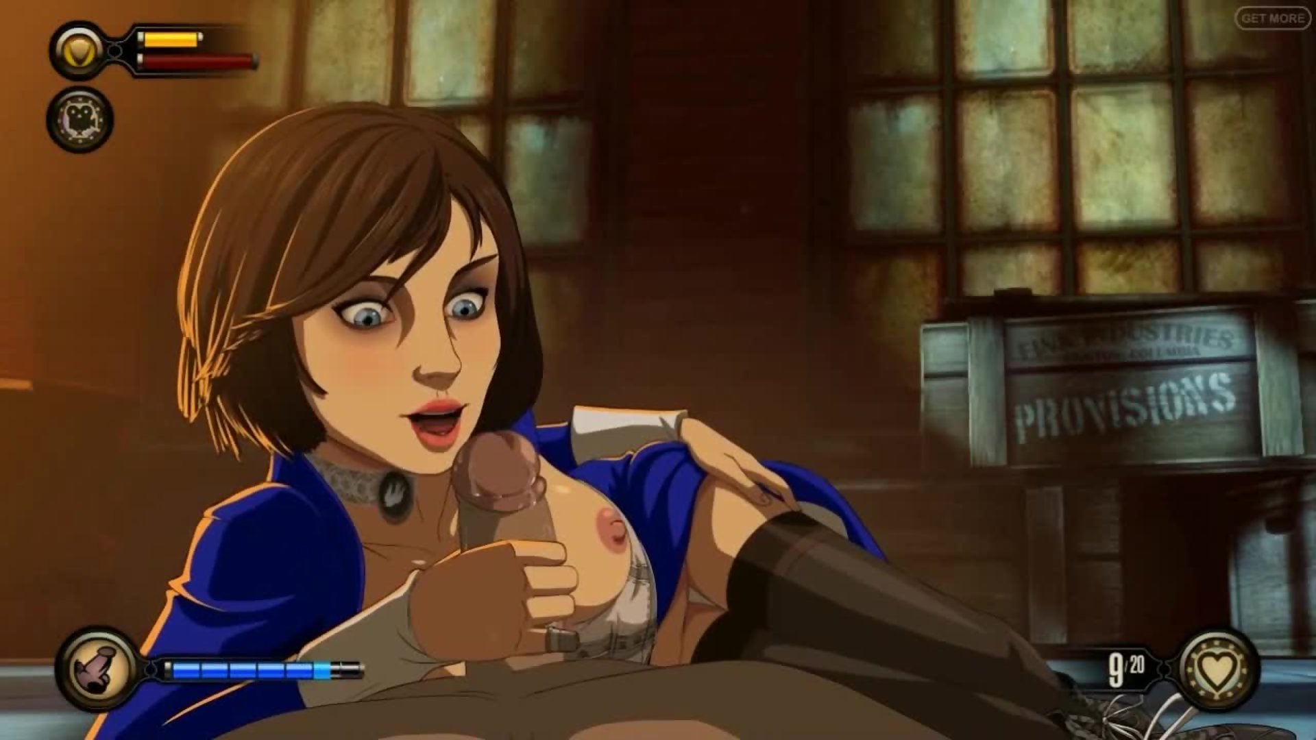 Biocock Intimate - Elizabeth from Bioshock rides your cock till reality breaking orgasm